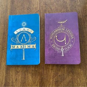 Harry Potter (NEW) Set of 2 Mini Notebooks Note Pad Writing